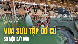ÔNG VUA SƯU TẬP ĐỒ CŨ SỐ MỘT ĐẤT BẮC